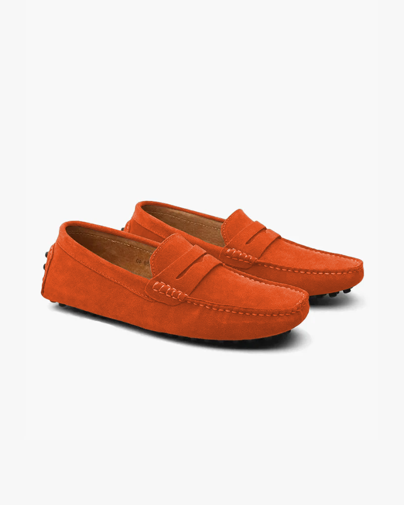 Aura d’Or Suede Yachting Loafers