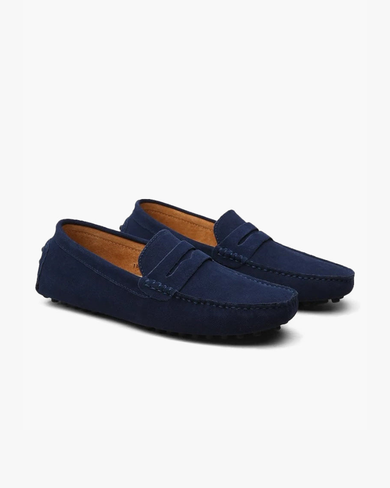Aura d’Or Suede Yachting Loafers