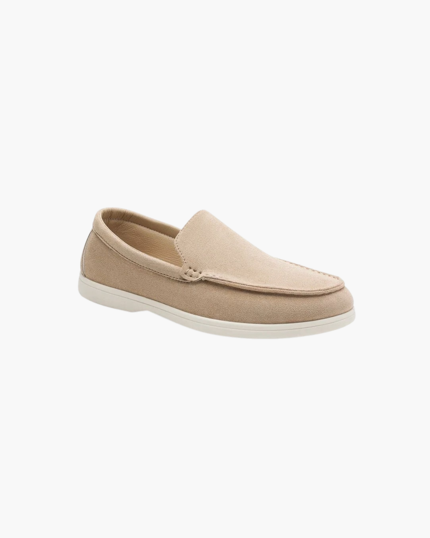 Aura d’Or Heritage Loafers – Multitone Suede Edition