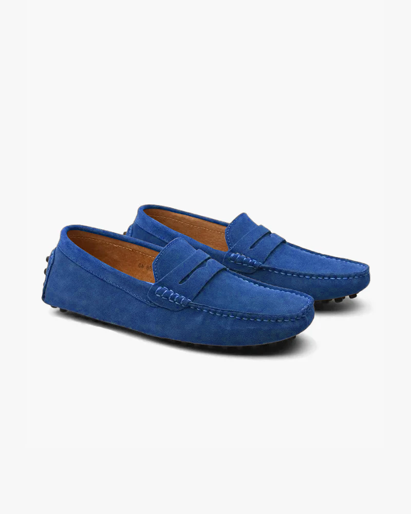 Aura d’Or Suede Yachting Loafers