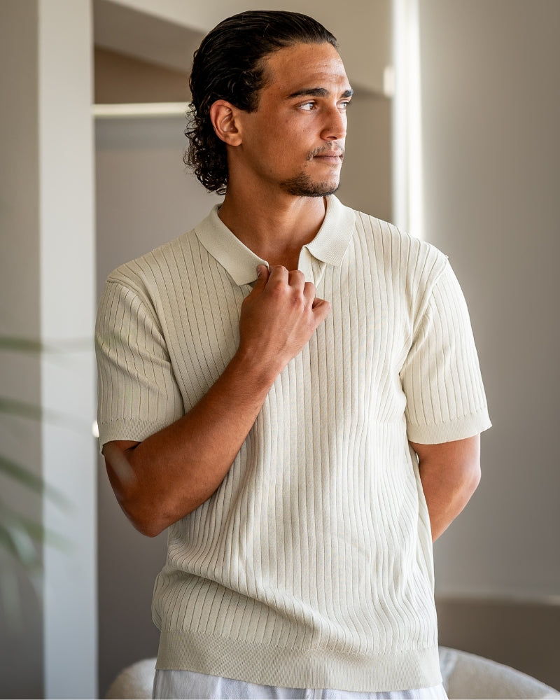 Riviera Ribbed Polo