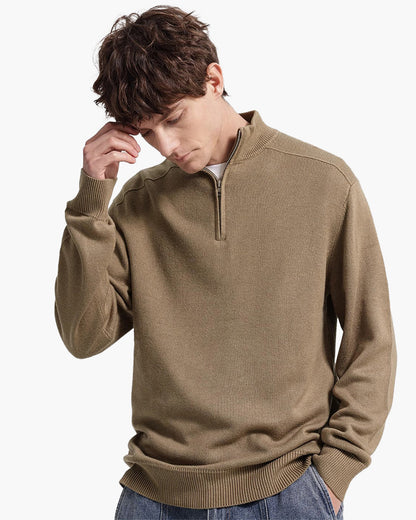 Monaco Merino Half-Zip