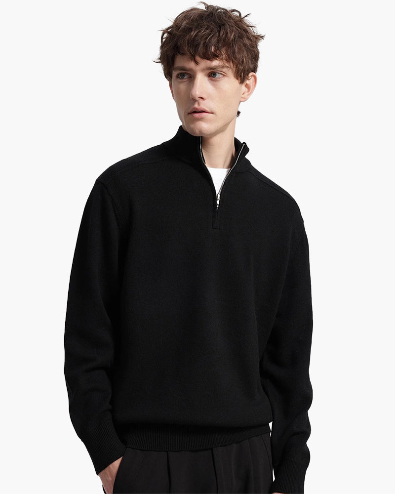 Monaco Merino Half-Zip