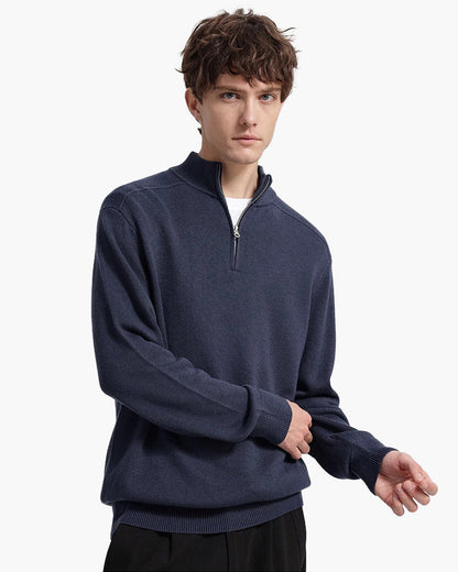 Monaco Merino Half-Zip